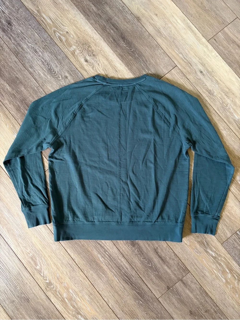 Athleta Women’s Oceanic Teal Long Sleeve Sundown Sweatshirt Size Medium